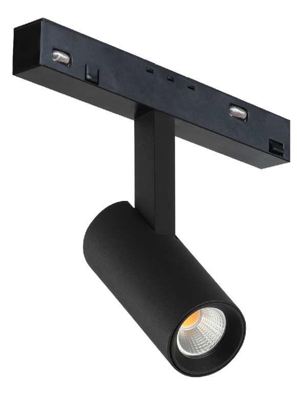 Трековый магнитный светильник iLedex Vision 4822-005-D34-8W-40DG-4000K-BK