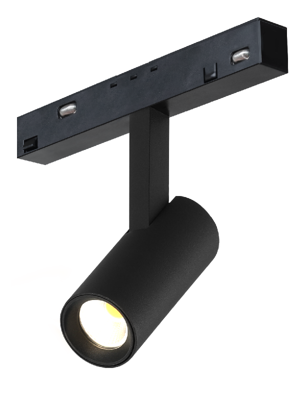 Трековый магнитный светильник iLedex Vision 4822-005-D34-8W-40DG-4000K-BK