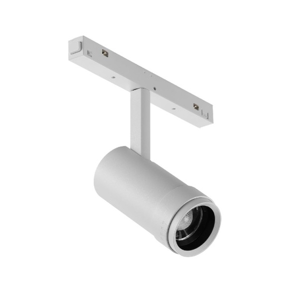 Трековый магнитный светильник iLedex Vision ZOOM 4822-020-D47-10W-10/60DG-3000K-WH