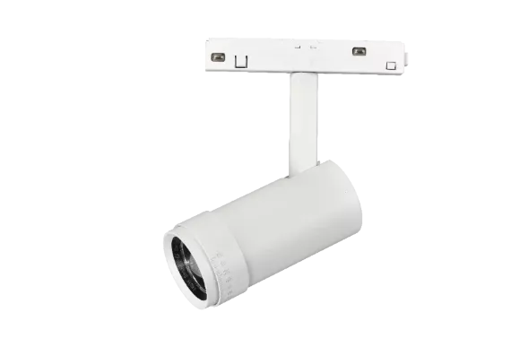 Трековый магнитный светильник iLedex Vision ZOOM 4822-020-D47-10W-10/60DG-3000K-WH, >90, Современный, Белый
