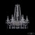 Подвесная люстра Bohemia Ivele Crystal 1413/6/200/h-60 G
