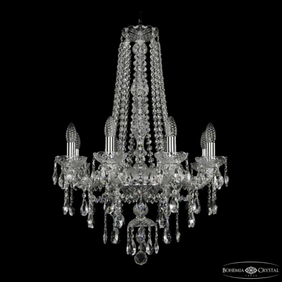 Подвесная люстра Bohemia Ivele Crystal 1415/8/200/h-76 Ni