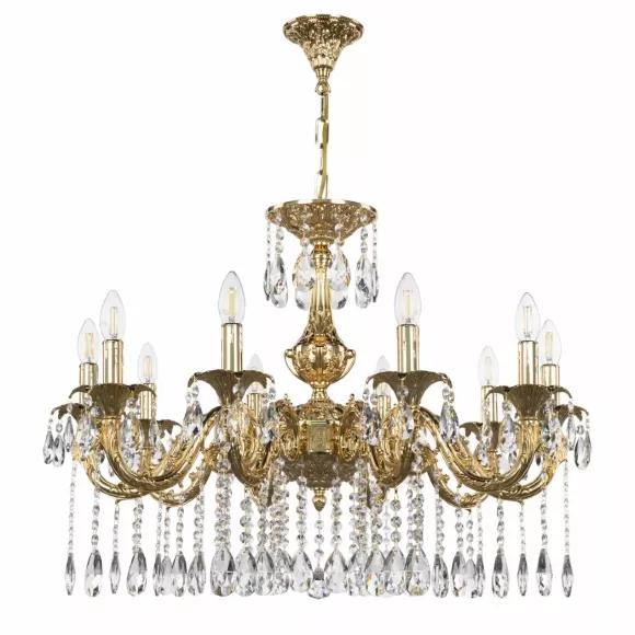 Подвесная люстра Bohemia Ivele Crystal AL79101/10/250 A G Подвесная люстра Bohemia Ivele Crystal AL79101/10/250 A G