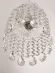 Подвесной светильник Bohemia Ivele Crystal 14781P/16 Ni, Никель, Прозрачный, Металл, крупный план