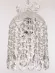 Подвесной светильник Bohemia Ivele Crystal 14781P/16 Ni, Никель, Прозрачный, Металл, декоративные элементы крупным планом