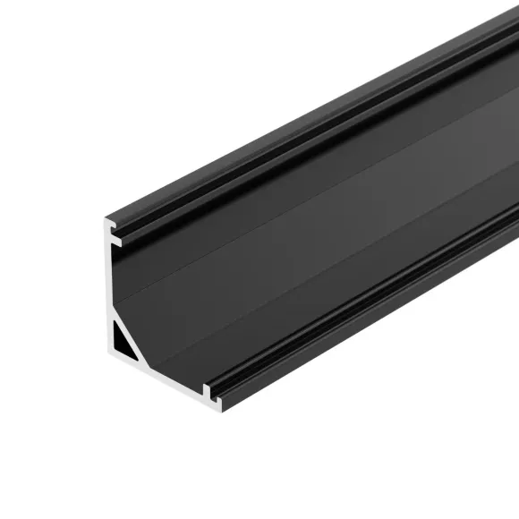 Алюминиевый профиль Arlight SL-KANT-H16-2000 BLACK 037116 Алюминиевый профиль Arlight SL-KANT-H16-2000 BLACK 037116