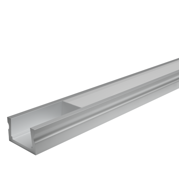 Профиль алюминиевый накладной Wolta WAP-S-16/6/2000-A