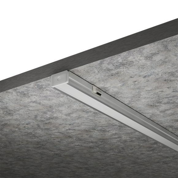 Профиль алюминиевый накладной Wolta WAP-S-16/6/2000-A