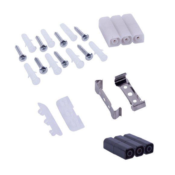 Модульный светильник L-образный Uniel ULO-N11L-8W/6500K/90D IP40 BLACK UL-00013274