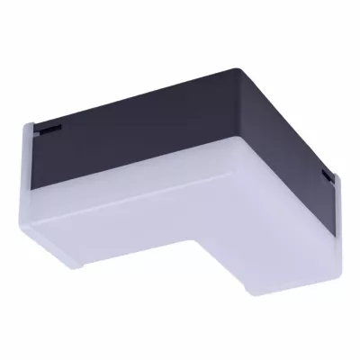 Модульный светильник L-образный Uniel ULO-N11L-8W/6500K/90D IP40 BLACK UL-00013274