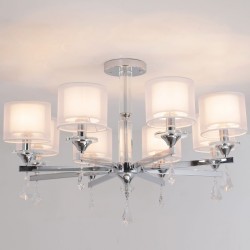 Люстра на штанге Illumico IL1354-8CPA-29 CR Romei