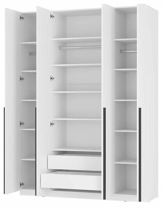 Шкаф платяной Айрон BTS_00-00164023