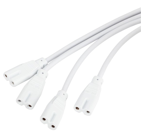 Разветвитель сетевой для линейных светильников Эра Разветвитель 4х IEC C7 2 м Б0061036