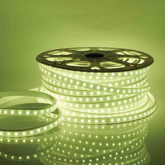 Светодиодная лента Apeyron 220В СТ 10Вт/м smd5050 60д/м IP65 50м RGB 10-64