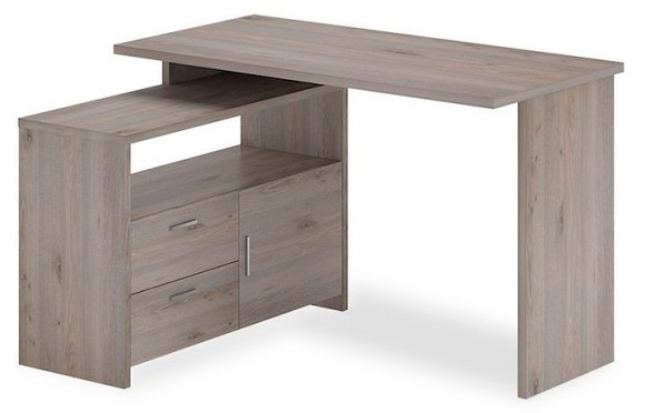 Стол компьютерный Домино Lite СКЛ-ПРЯМ120+ТБЛ MER_SKL-PRYAM120-TBL_N