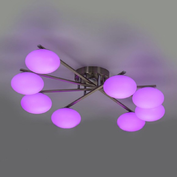 Потолочная светодиодная люстра с пультом управления Citilux Atman smart CL226A181