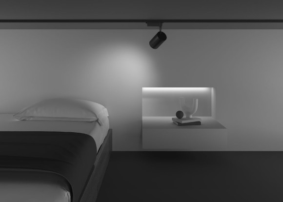 Трековый светильник Maytoni Technical Vuoro TR003-1-26W3K-W-B