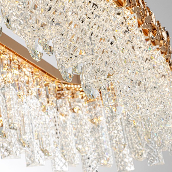 Подвесная светодиодная люстра Modelux ML.8250.1100 GD