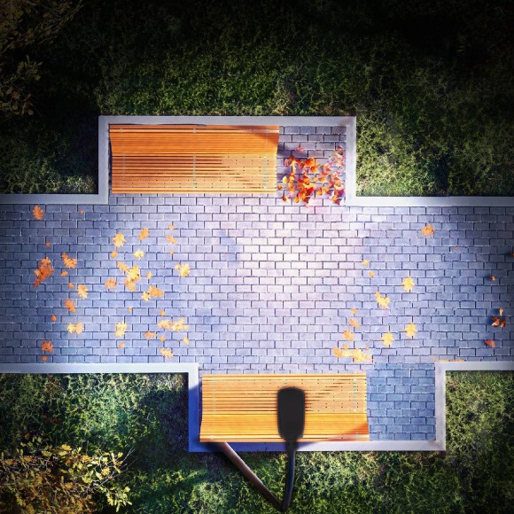 Уличный светодиодный консольный светильник Gauss Avenue 629536320