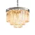 Подвесная люстра Delight Collection 1920s Odeon KR0387P-6 chrome/amber