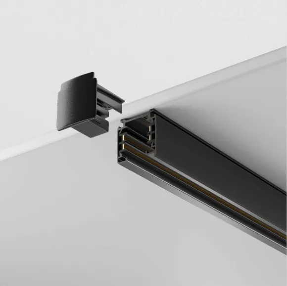 Шинопровод трехфазный Maytoni Technical Busbur trunking TRX005-312B, Современный, Черный, Алюминий Шинопровод трехфазный Maytoni Technical Busbur trunking TRX005-312B, Современный, Черный, Алюминий