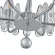 Потолочная люстра Arte Milano Sorrento 372009/6/80/490 CR, Классика, Прозрачный, Хром