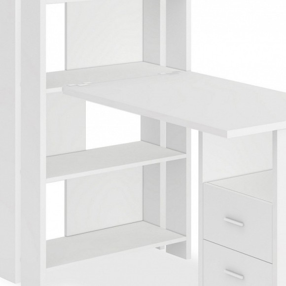 Стол компьютерный Домино Лайт СТЛ-ОВ+С100Прям+ТЯЛ MER_STL-OV-S100Pryam_BE