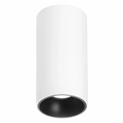 Накладной светильник Arlight SP-SALT-R75-15W Warm3000 (WH-BK, 40 deg, 230V) 057322