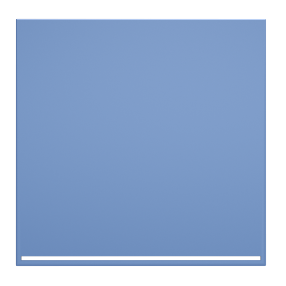 Клавиша для выключателя/переключателя одноклавишного с подсветкой Voltum S70 (деним) VLS000215