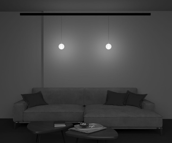 Трековый подвесной светильник Maytoni Luna TR039-2-5W4K