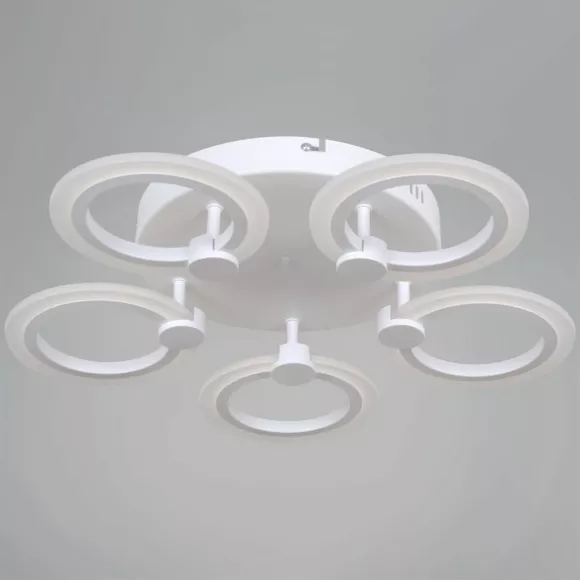 Потолочная люстра Reluce 10590-0.3-05S WH, 3000-6000, От теплого до холодного