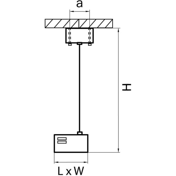 Питание подвесное Lightstar Track 3 gray 504299