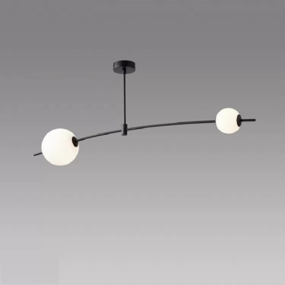 Потолочный светильник iLedex Epical 6827-2 BK+WH