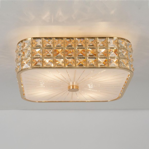 Потолочный светильник Citilux Портал Золото CL324242