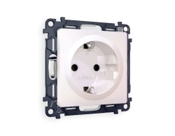 Комплект механизма розетки с/з на винтовых зажимах Ambrella Volt Alfa MA206010