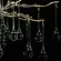 Подвесная люстра Loft IT Bijout 10067/1500 SG, Золото, Металл, Арт-деко стиль, крупный план