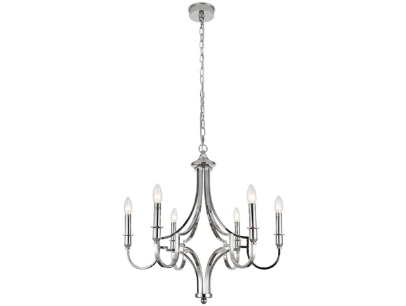 Подвесная люстра Newport 3456/С nickel М0070513