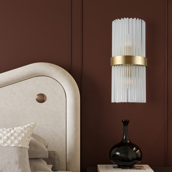 Настенный светильник Arte Milano Torcia 430122.180.2.E14.B1 BS