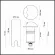 Грунтовый светильник Odeon Light Nature Wald 6662/1GL3