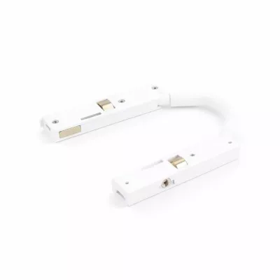 Коннектор гибкий для магнитного шинопровода Arlight MAG-MICROCOSM-CON-FLEX-LONG-POWER (WH) (IP20 Пластик) 062989