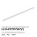 Шинопровод однофазный накладной/подвесной Apeyron в комплекте крепёж, токоввод, заглушка R45-05