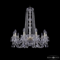 Подвесная люстра Bohemia Ivele Crystal 1402/10/240/h-73 G