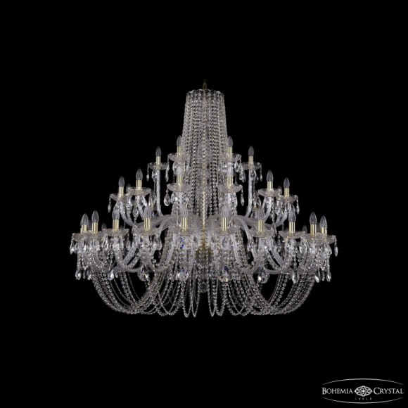 Подвесная люстра Bohemia Ivele Crystal 1402/24+12+6/530 G