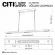 Линейный подвесной светильник Citilux Edge CL720010N