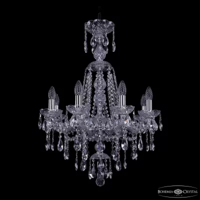 Подвесная люстра Bohemia Ivele Crystal 1415/8/200/XL-76 Ni