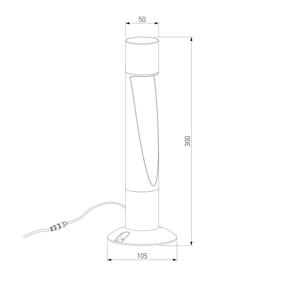 Ландшафтный светильник Elektrostandard Recess 35177/S черный 4690389219412 a072095