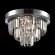 Потолочный светильник Lumion Classi Zaha 8266/4C, Хром, Прозрачный, Металл, крупный план