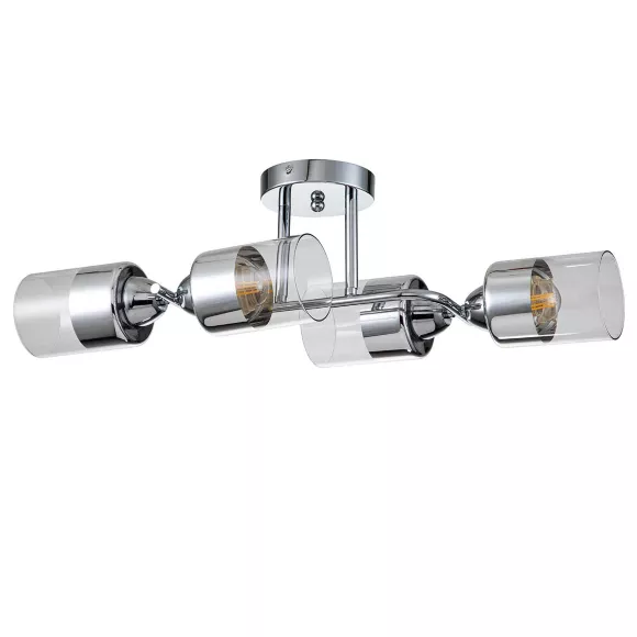 Потолочная люстра Escada Bungarus 1110/4P Chrome, Модерн, Прозрачный