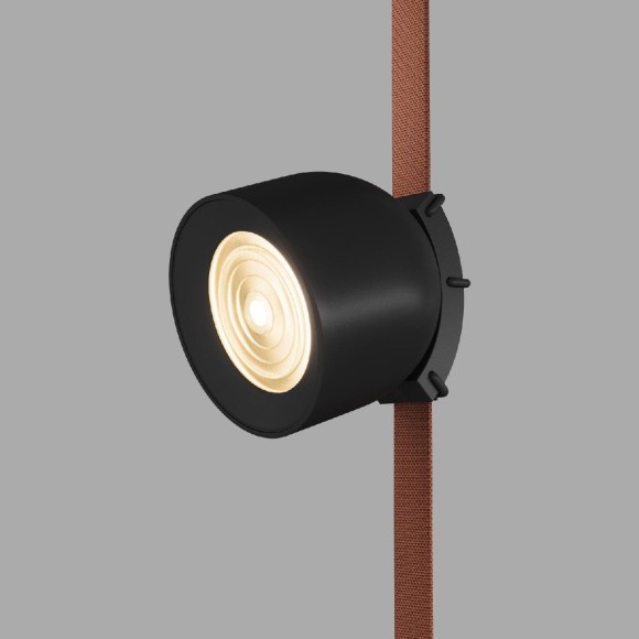 Трековый однофазный светильник Denkirs Belty Spot DK5541-BK
