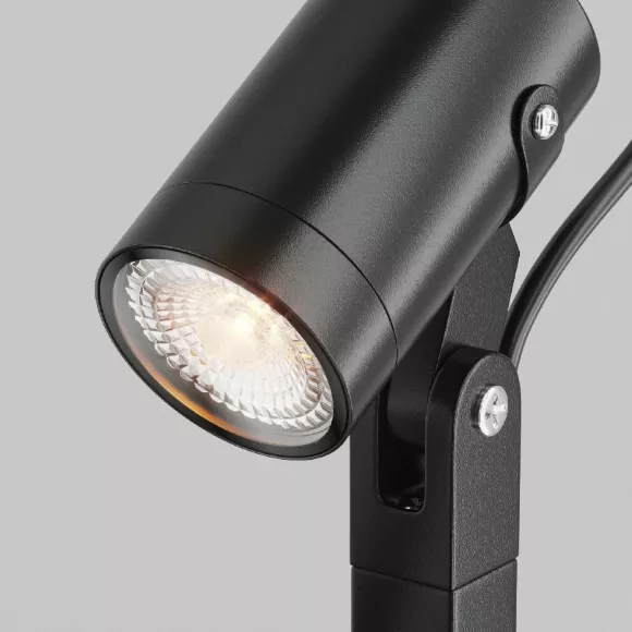 Ландшафтный светильник Maytoni Scope O025FL-01B1, Черный, Алюминий, Современный стиль